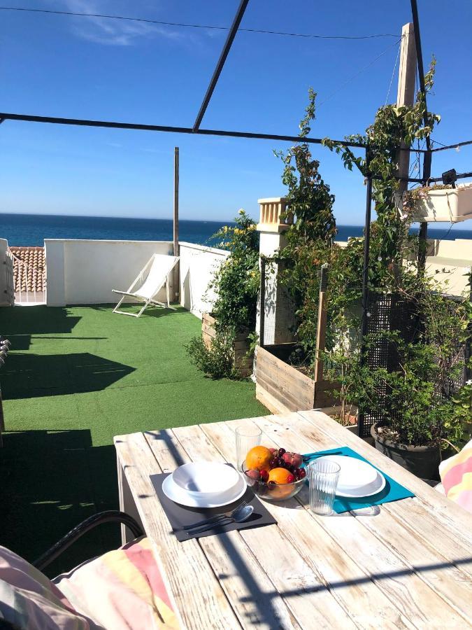 Ático en la playa con terraza privada Apartamento La Cala Del Moral Exterior foto