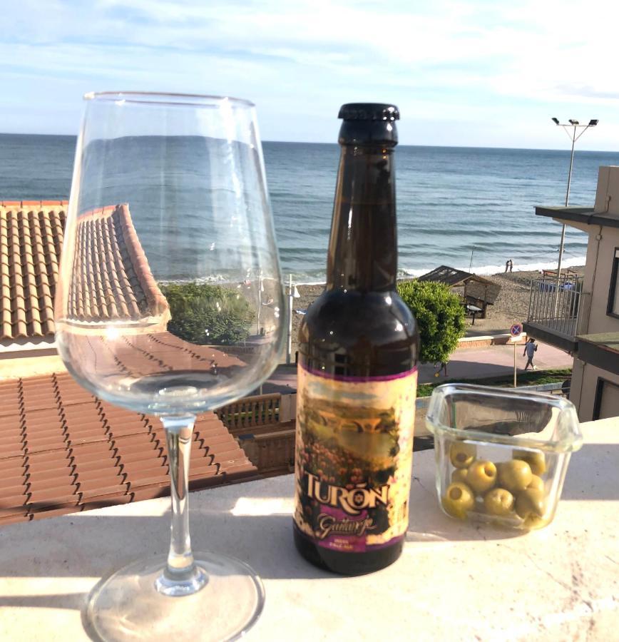 Ático en la playa con terraza privada Apartamento La Cala Del Moral Exterior foto