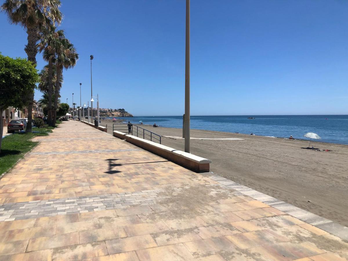 Ático en la playa con terraza privada Apartamento La Cala Del Moral Exterior foto